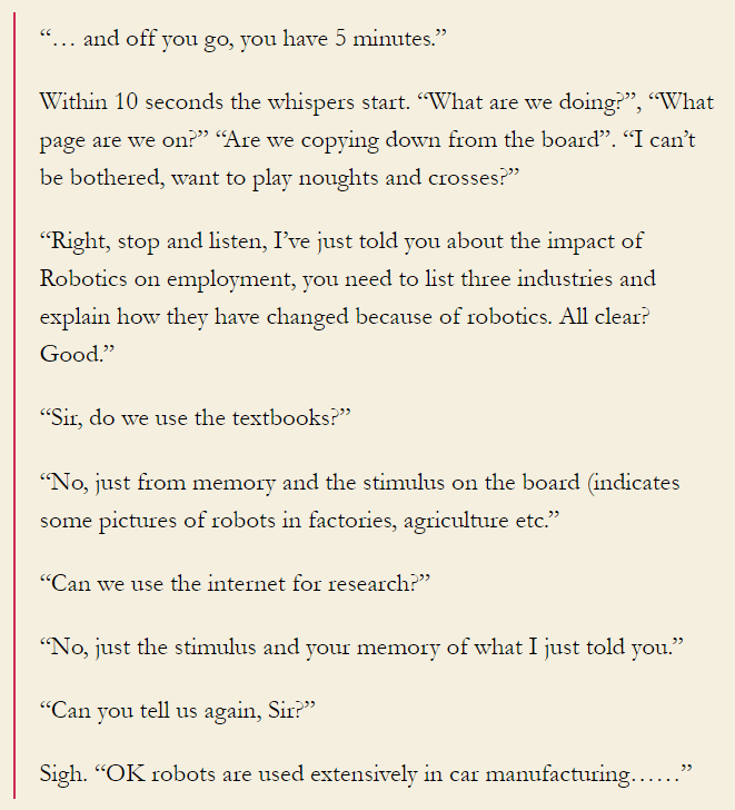 Screenshot of conversation recounted above. All words are reproduced in this blog, image is just for show.